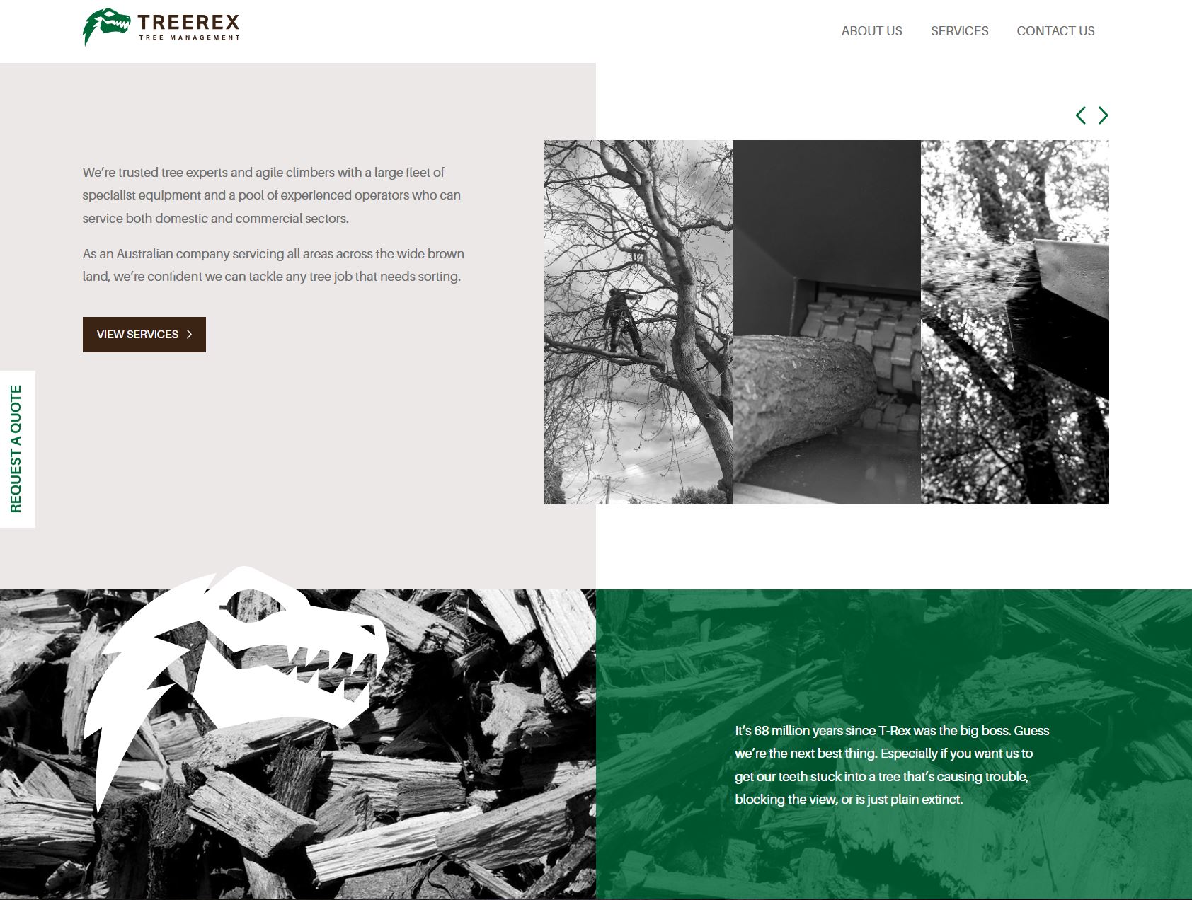 The rest of the old one-page TreeRex website